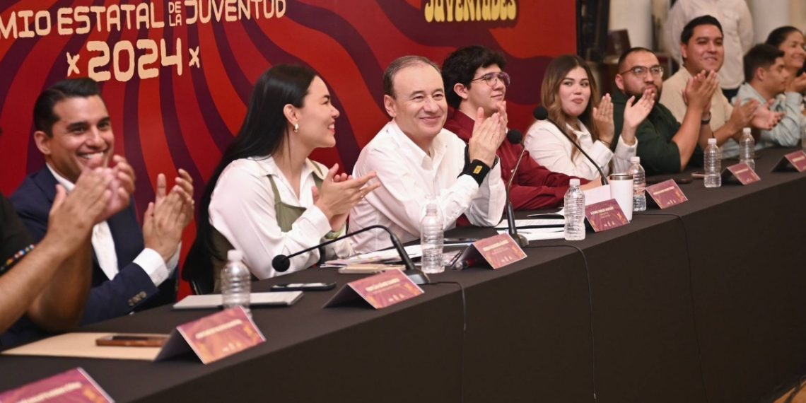 Gobernador Durazo impulsa talento de jóvenes líderes con Premio Estatal de la Juventud