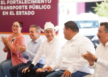 Gobernador Durazo moderniza sistema de transporte en Sonora con entrega histórica de 63 nuevas unidades