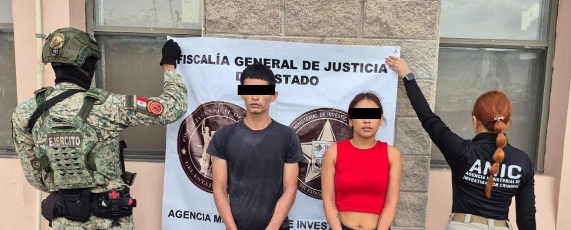 AMIC y DEFENSA capturan a dos probables narcomenudistas en Hermosillo