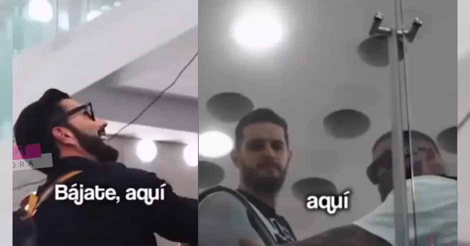 Poncho de Nigris y Adrián Marcelo protagonizan tenso encuentro en el Aeropuerto de CDMX