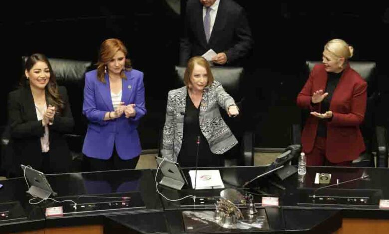 Asume Laura Itzel Castillo la presidencia del Senado