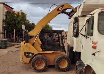 Atiende Ayuntamiento de Hermosillo afectaciones por intensas lluvias en San Lorenzo