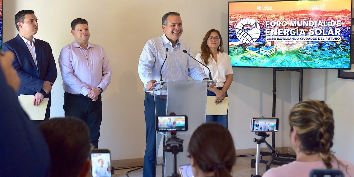 Participará Steve Wozniak, cofundador de Apple, en el Cuarto Foro Mundial de Energía Solar en Hermosillo, anuncia Toño Astiazarán