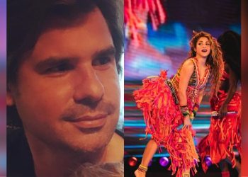 Captan a Antonio de la Rúa viendo a Shakira interpretar Día de enero