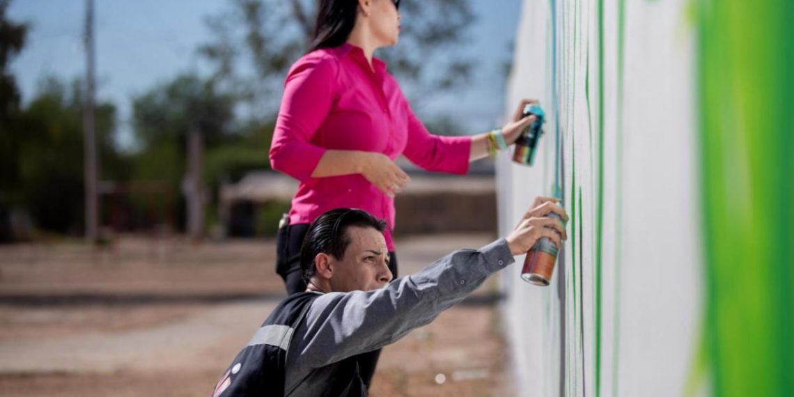 Gobierno de Sonora lleva a Carbó el programa Mi Lienzo Sonora