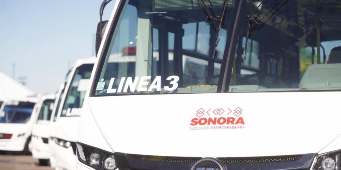 Gobierno de Sonora fortalece la movilidad en el estado en el marco del regreso a clases