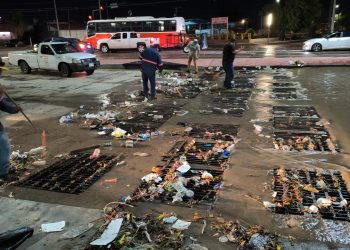 Mantiene Ayuntamiento de Hermosillo trabajos de limpieza en la ciudad por temporada de lluvias