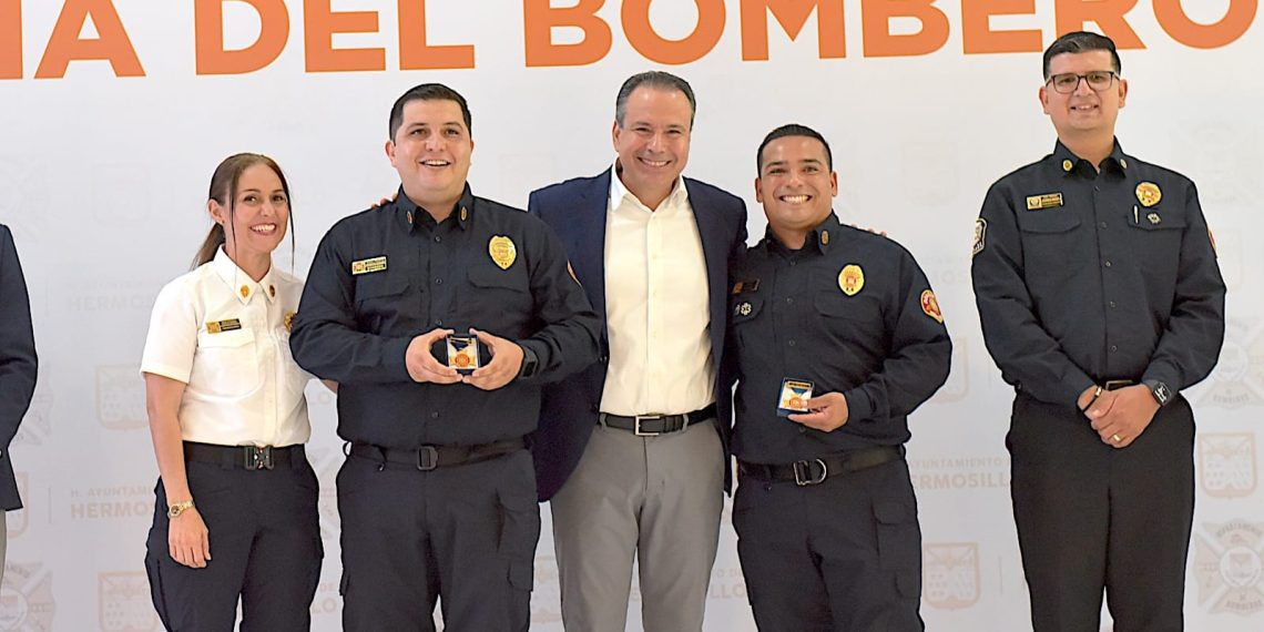 Reconoce Toño Astiazarán heroica labor de Bomberos