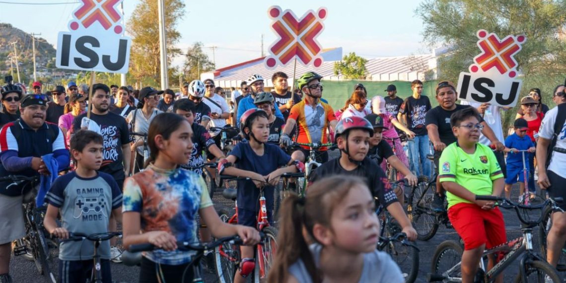 Gobierno de Sonora realiza Rodada y Carrera por la Paz y Contra las Adicciones