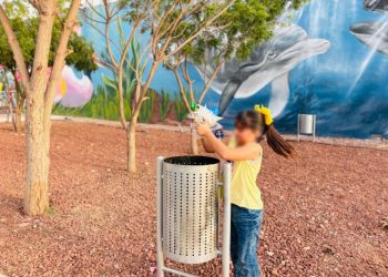 Beneficia Gobierno de Sonora a niñez con parque lineal del Complejo de Seguridad de Guaymas