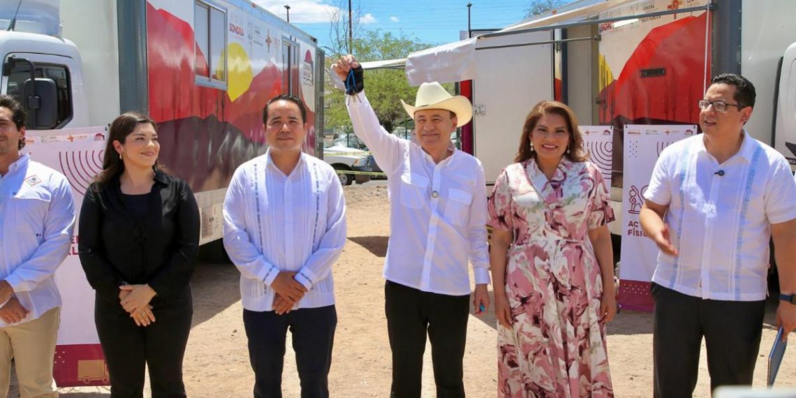Gobernador Durazo acerca servicios de salud a comunidades rurales con ocho nuevas Clínicas Móviles