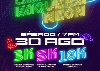 Invita Gobierno de Sonora a participar en la cuarta edición de la Carrera Vaquera Neón