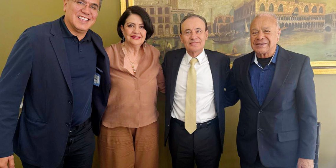 Alfonso Durazo y Alberto Anaya reafirman unidad y cercanía entre Morena y el PT en Sonora