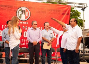 El PRI está de pie, vivo y listo para trabajar por Navojoa