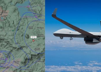 Dron de la Fuerza Aérea estadounidense sobrevuela Edomex por horas