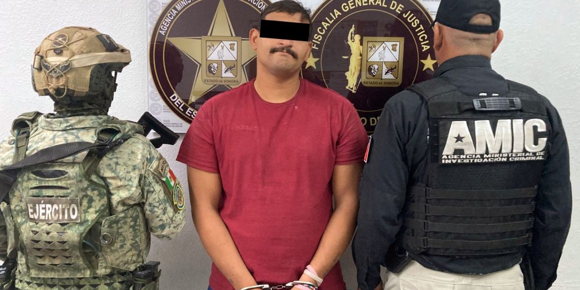 Operativo coordinado captura en San Luis Río Colorado a prófugo de la justicia estadounidense
