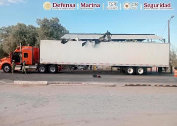 Fuerzas federales incautan mil 201 paquetes de cocaína en S.L.R.C.