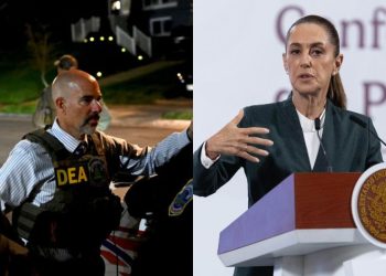 Sheinbaum: “Si EU quisiera bombardear cárteles, tenemos el Himno Nacional”