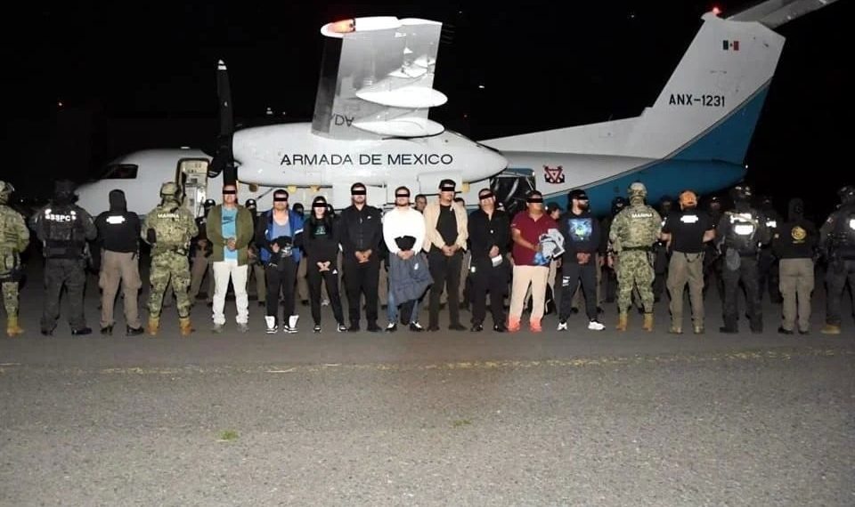 Detienen a 14 traficantes de armas del CJNG