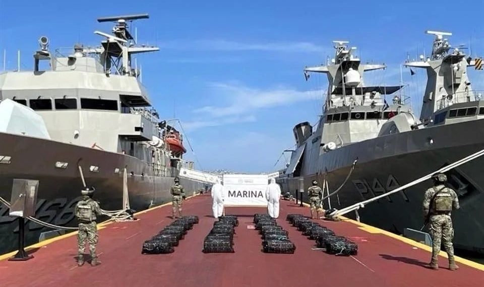 Aseguran más de 900 kg de cocaína en costas de Acapulco