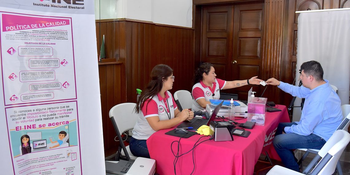 Funcionará un módulo itinerante del INE en Palacio Municipal de Hermosillo este 13 de agosto