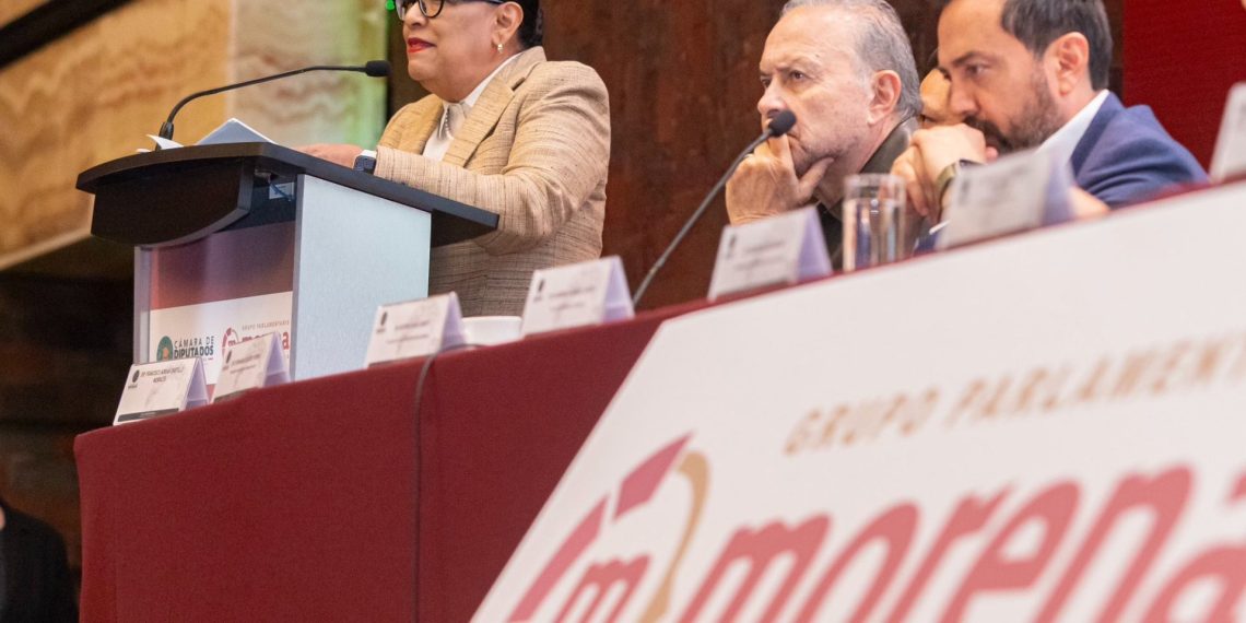 “Austeridad no es un eslogan”: Rosa Icela Rodríguez a diputados de Morena