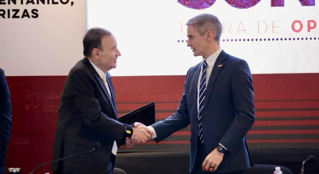 Gobernador Durazo crea primera División de Operaciones Fronterizas en México