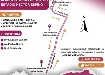 Gobierno de Sonora anuncia dos rutas alimentadoras de transporte urbano al norte y sur de Hermosillo