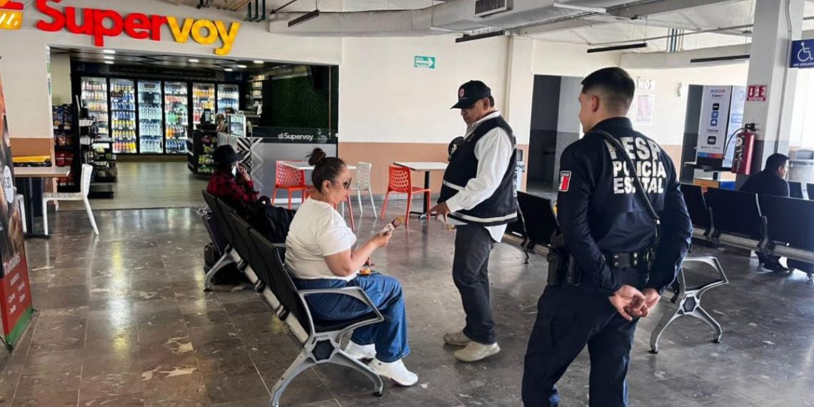 Mantiene Gobierno de Sonora presencia preventiva en centrales de autobuses