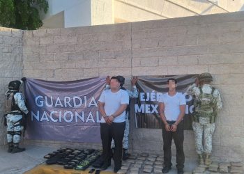 Ejército y Guardia Nacional aseguraron narcóticos en un autobús de pasajeros en Hermosillo