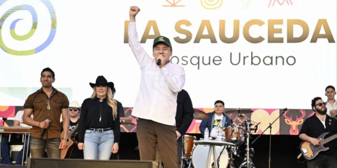 Gobernador Durazo avanza en acciones de rescate del Bosque Urbano La Sauceda con remodelación y reforestación