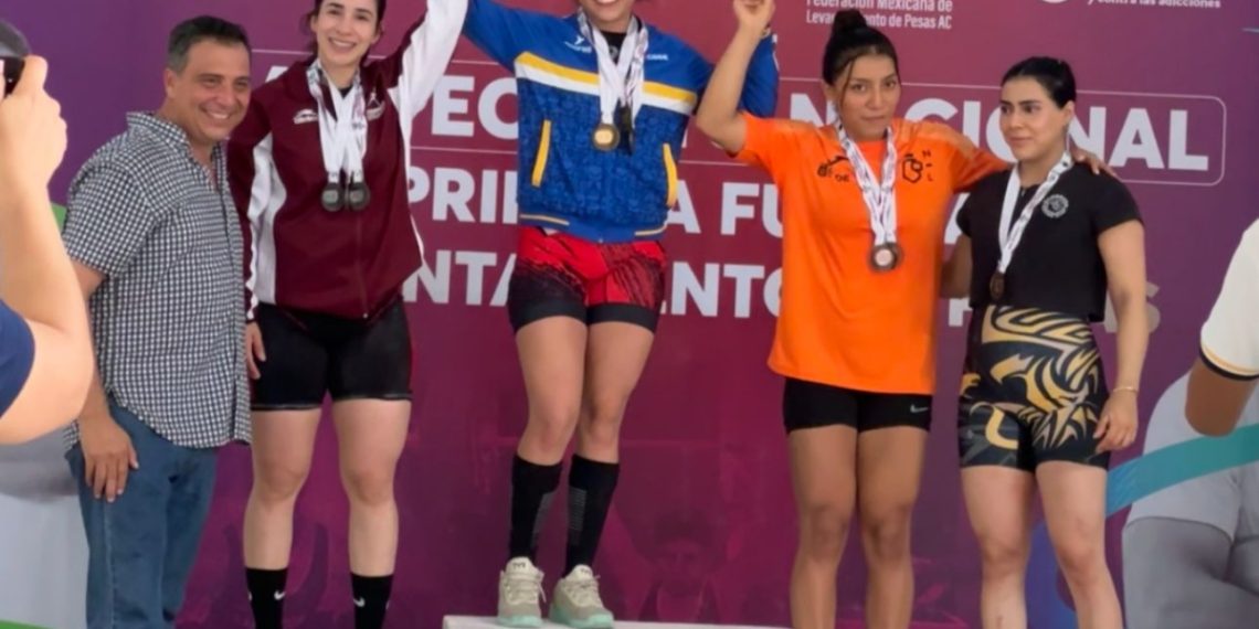 Pesistas de Sonora conquistas 11 medallas en el Campeonato Nacional de Primera Fuerza