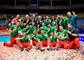 Sonorense coopera para plata de México en Panamericano de Mayores Varonil de Volibol