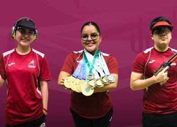 Terna de sonorenses de tiro buscará boletos a los JCC 2026