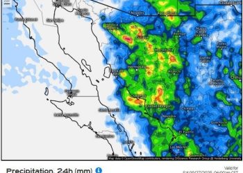 Gobierno de Sonora informa que a partir de hoy se incrementa la posibilidad de tormentas