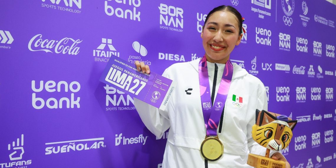 El anhelo se hizo real: Ana Carolina Herrera cumplió su sueño dorado en los JPJ Asunción