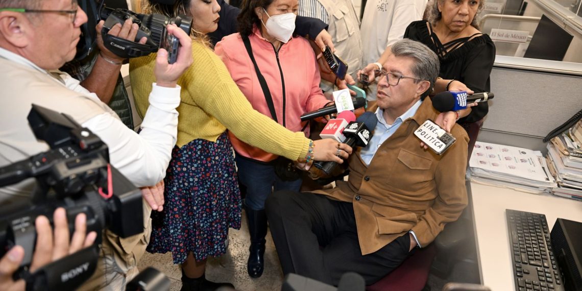Diputado Ricardo Monreal convoca a la unidad nacional y a cerrar filas con la presidenta Claudia Sheinbaum
