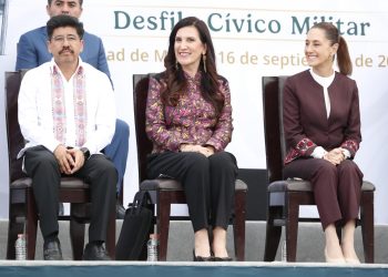Regreso de la Cámara de Diputados al Desfile Militar, reconocimiento de la institucionalidad y pluralidad que vive México: Kenia López Rabadán