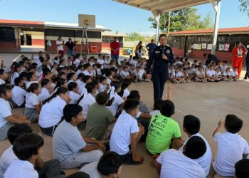 Impulsa Gobierno de Sonora prevención de la violencia con Educando SALVA de la Policía Estatal