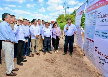 Cumple Gobernador Durazo a productores del Mayo y Yaqui con inicio de obras del Programa Nacional de Tecnificación de Riego