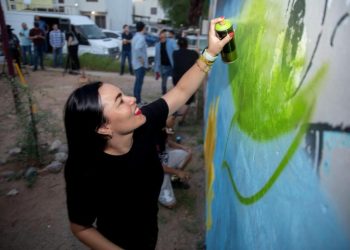 Gobierno de Sonora participa en la Jornada Nacional de Murales por la Paz