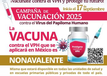 Iniciará Gobierno de Sonora Campaña de Vacunación contra el Virus del Papiloma Humano (VPH) 2025