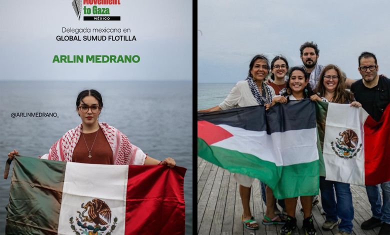 Mexicanos rumbo a Gaza reportan otro ataque a Flotilla