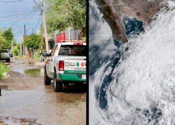 “Lorena” deja inundaciones y cortes de energía eléctrica en Sonora