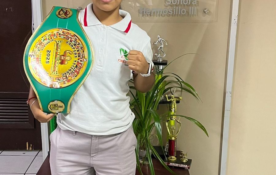 Alumna de Cecyte conquista campeonato nacional y clasifica a mundial de boxeo: Gobierno de Sonora 