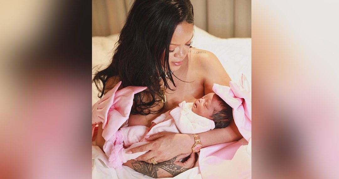 Rihanna presenta a su tercera hija: Rocki Irish Mayers