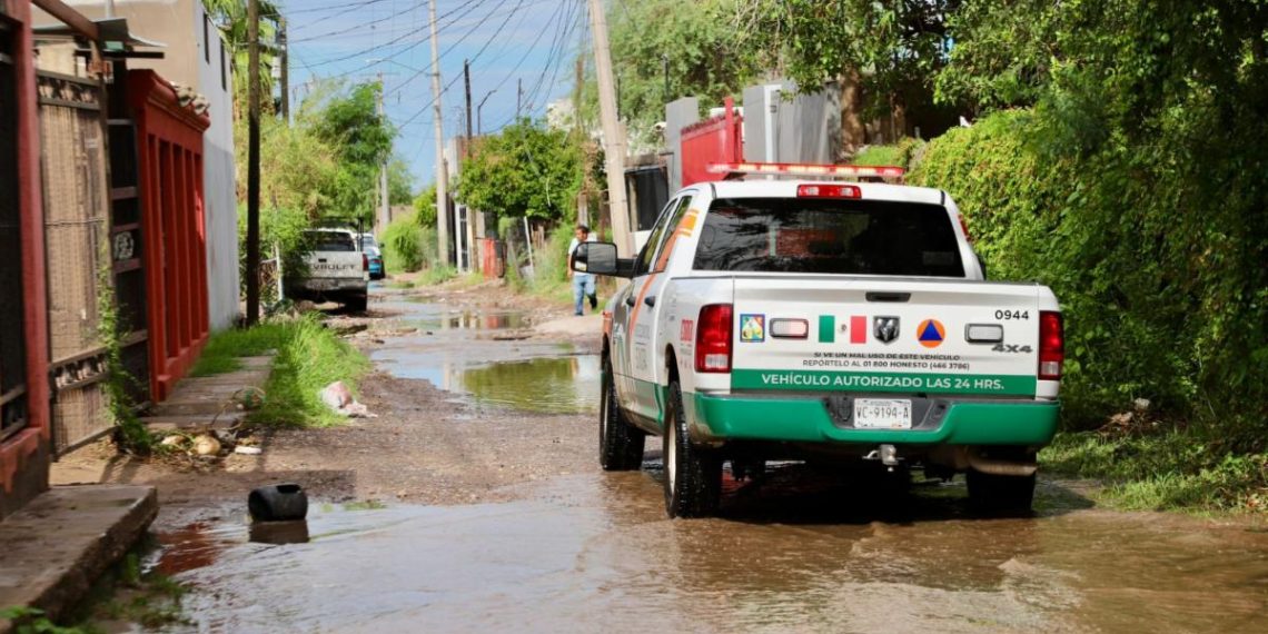 Atiende Gobierno de Sonora afectaciones por lluvias de las últimas horas