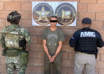 Capturan a prófugo estadounidense buscado por tráfico de fentanilo en operativo conjunto AMIC-SEMAR