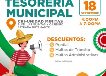 Invita Tesorería Municipal de Hermosillo a jornada de atención en Las Minitas