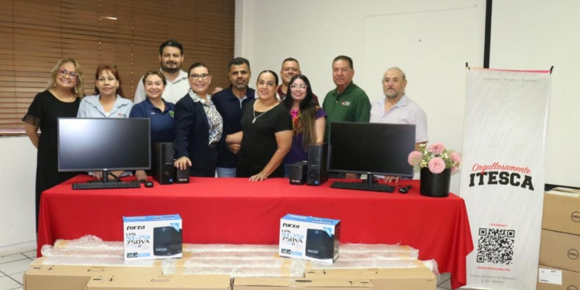 Realiza Gobierno de Sonora acciones para la modernización de equipo de cómputo en Itesca